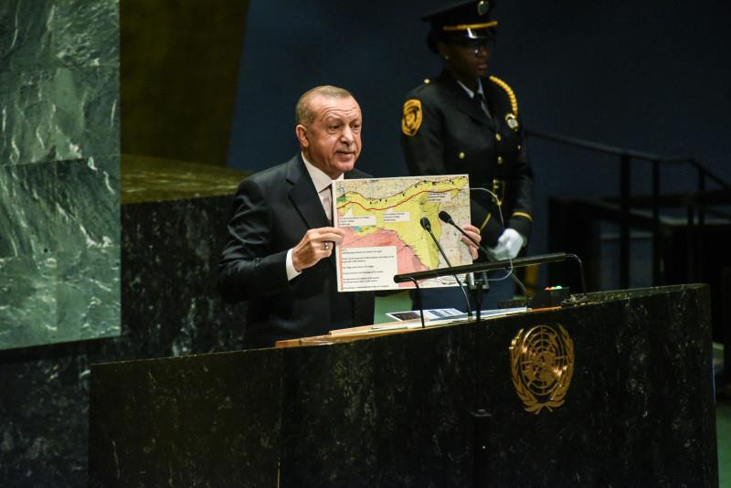 أردوغان يرسم خريطة الشرق الأوسط العرقية