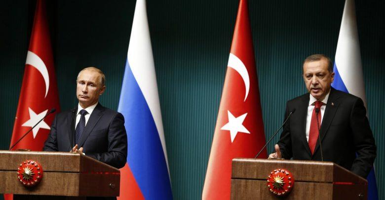 رئيس  تركيا و روسيا
