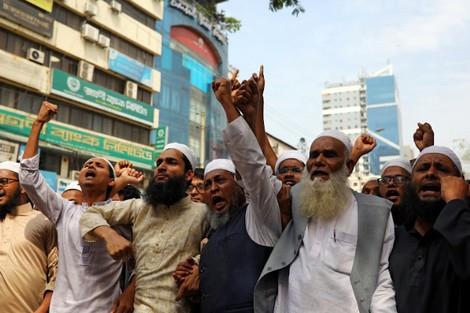 مسلمون يتظاهرون في الهند