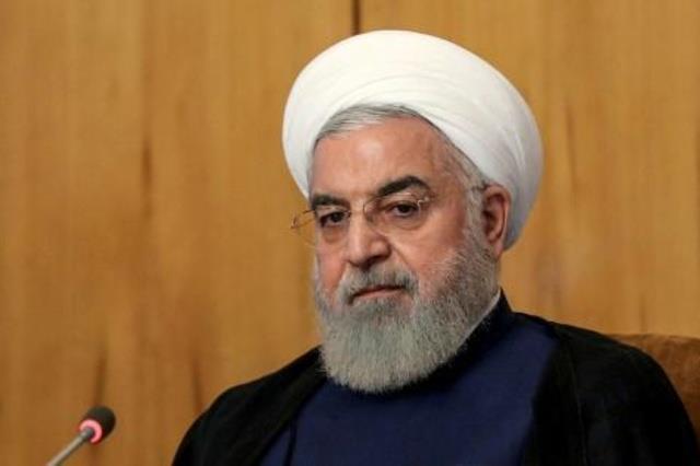 صورة وزعتها الرئاسة الإيرانية للرئيس حسن روحاني في