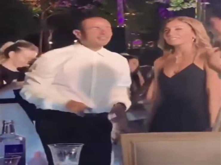 عمرو دياب ودينا الشربيني