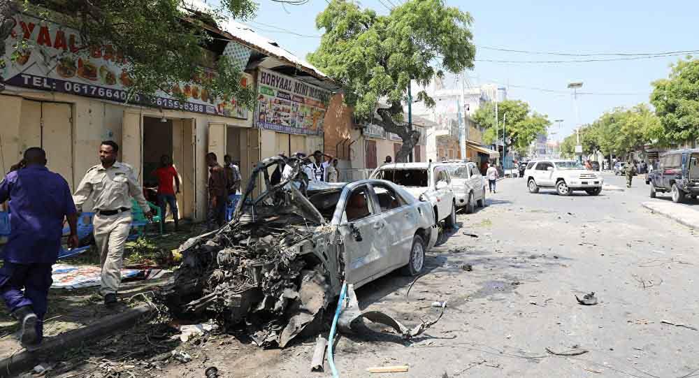 انفجار سيارة ملغومة بالصومال