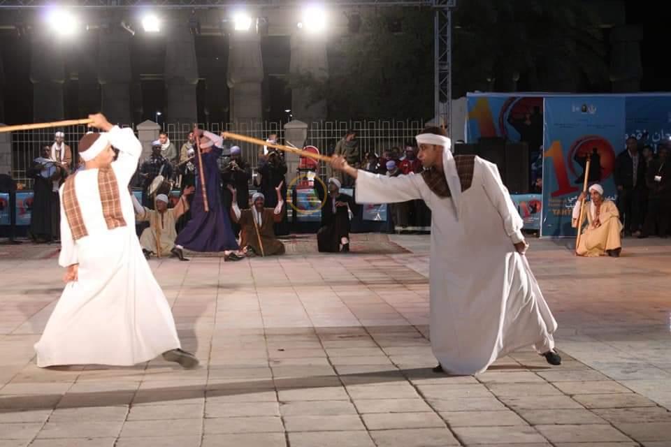 مهرجان التحطيب في ساحة أبوالحجاج