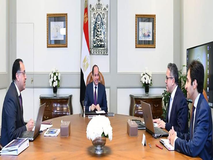 اجتماع الرئيس السيسي مع رئيس مجلس الوزراء والدكتور