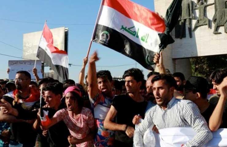 العراقيين يشيعون جثامين ضحايا الحشد الشعبي