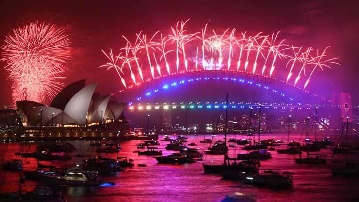 سيدني تطلق احتفالات رأس السنة في العالم بعروض الأل