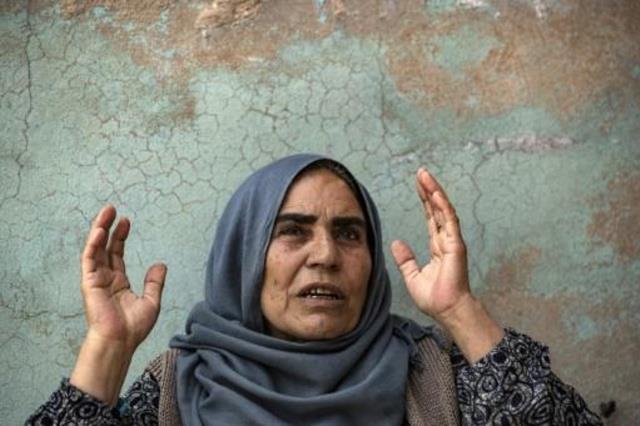 الكردية السورية شارة شيدو في منزلها في القامشلي في