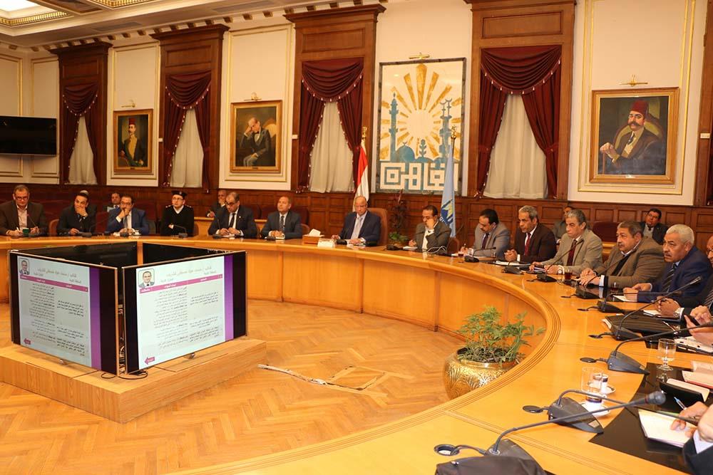 لقاء محافظ القاهرة وأعضاء مجلس النواب