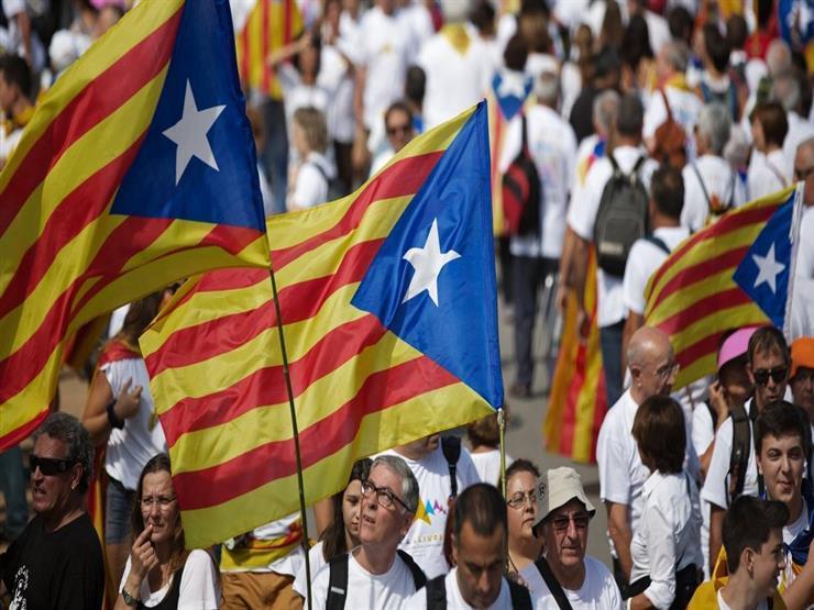 تظاهرات في  كتالونيا - ارشيفية