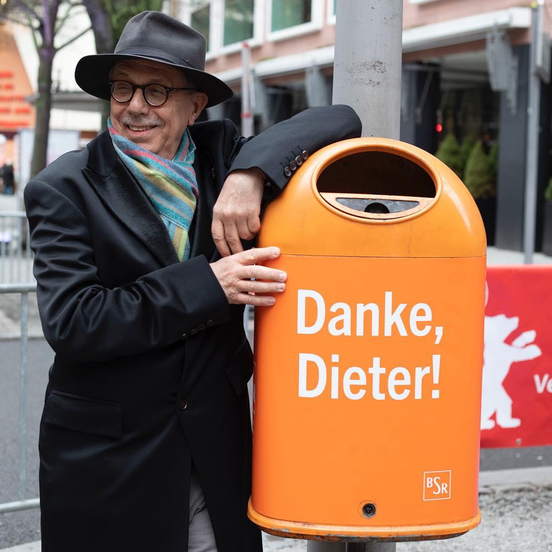 برلين السينمائي" يشكر مديره على "صناديق القمامة