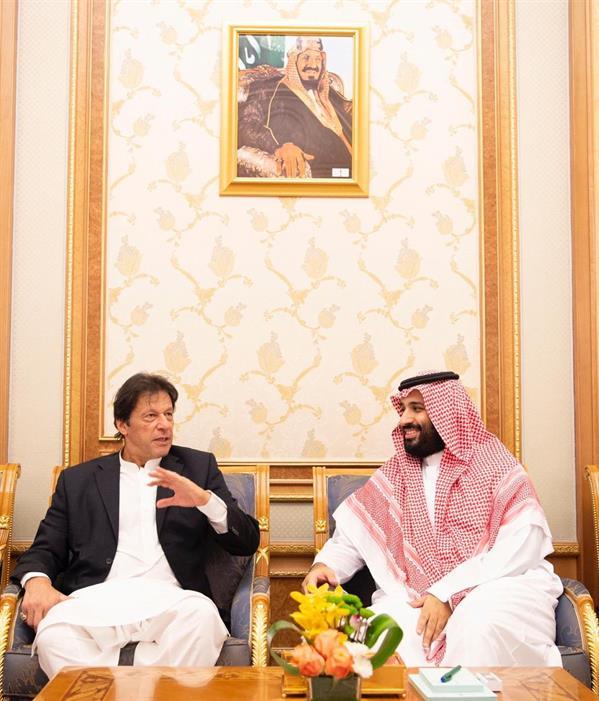 عمران خان و بن سلمان