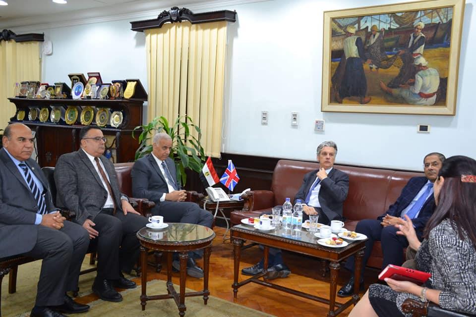 سفير بريطانيا في جامعة الإسكندرية (2)