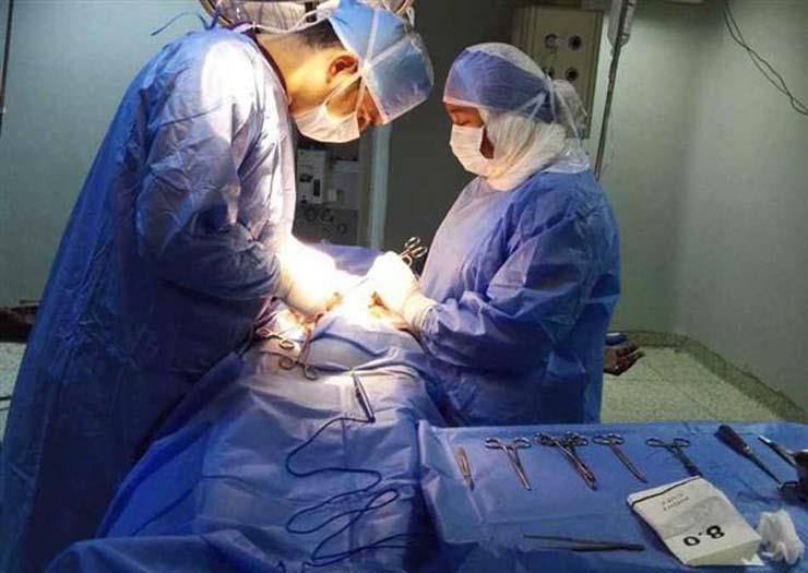اجراء عمليات جراحية فى قافلة الأزهر الطبية