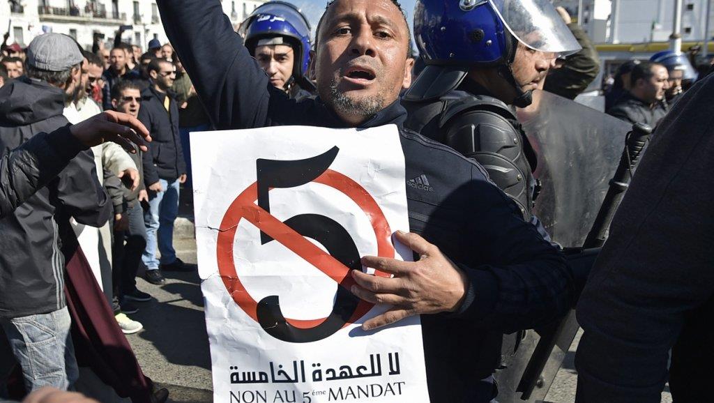 المظاهرات في الجزائر