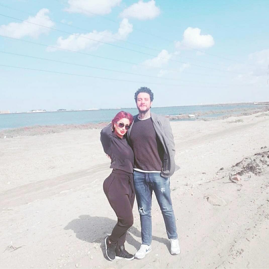 أحمد الفيشاوي و زوجته