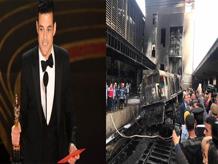 حادثة محطة مصر - رامي مالك