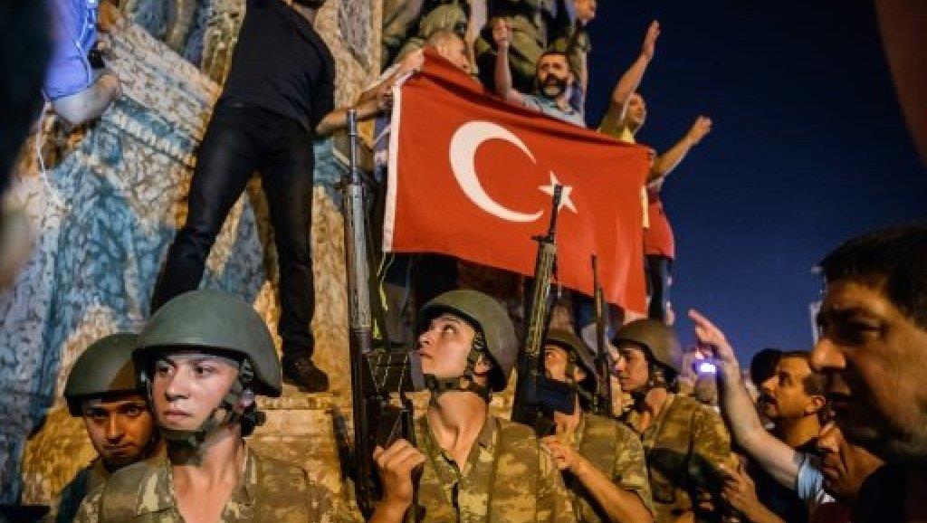 محاولة الانقلاب في تركيا
