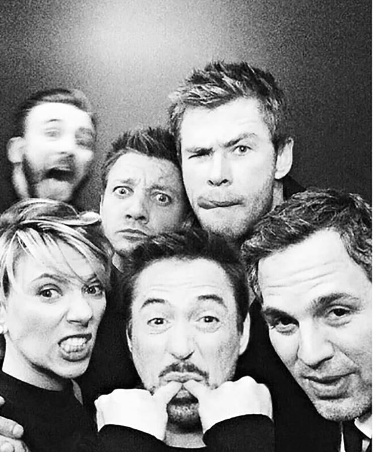 سيلفي الأفينجرز