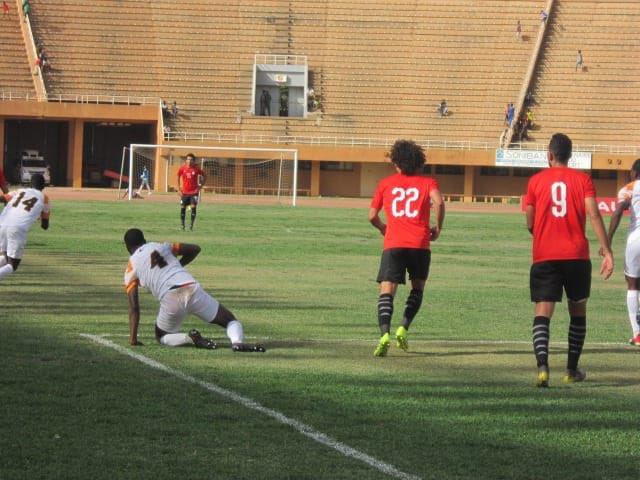 جانب من مباراة النيجر ومصر