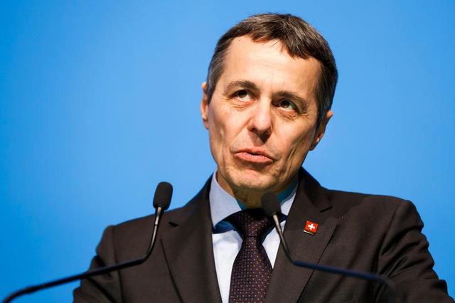 وزير الخارجية السويسري إجنازيو كاسيس