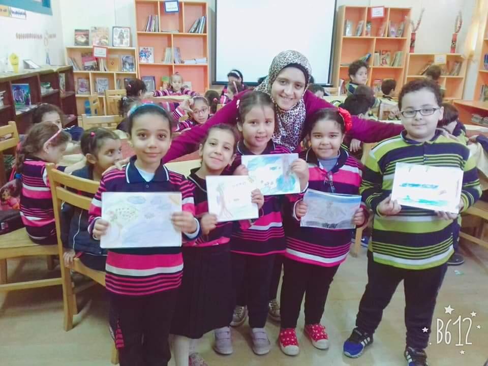زينب سليمان صاحبة مشروع اقرأ مع زينب للأطفال