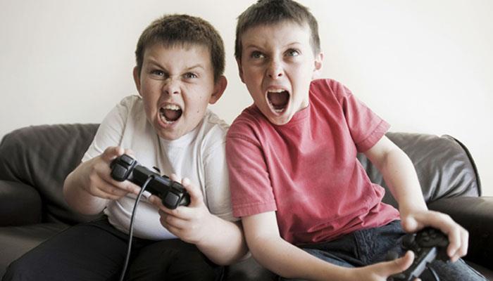 ألعاب الفيديو العنيف للأطفال