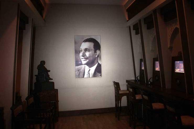 غرفة الاستماع في متحف محمد عبدالوهاب