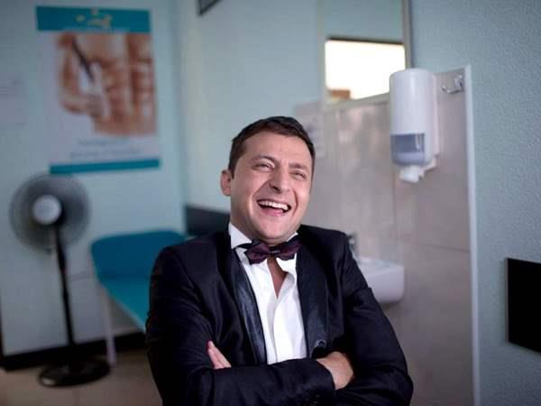الممثل الكوميدي فولوديمير زيلينسكي