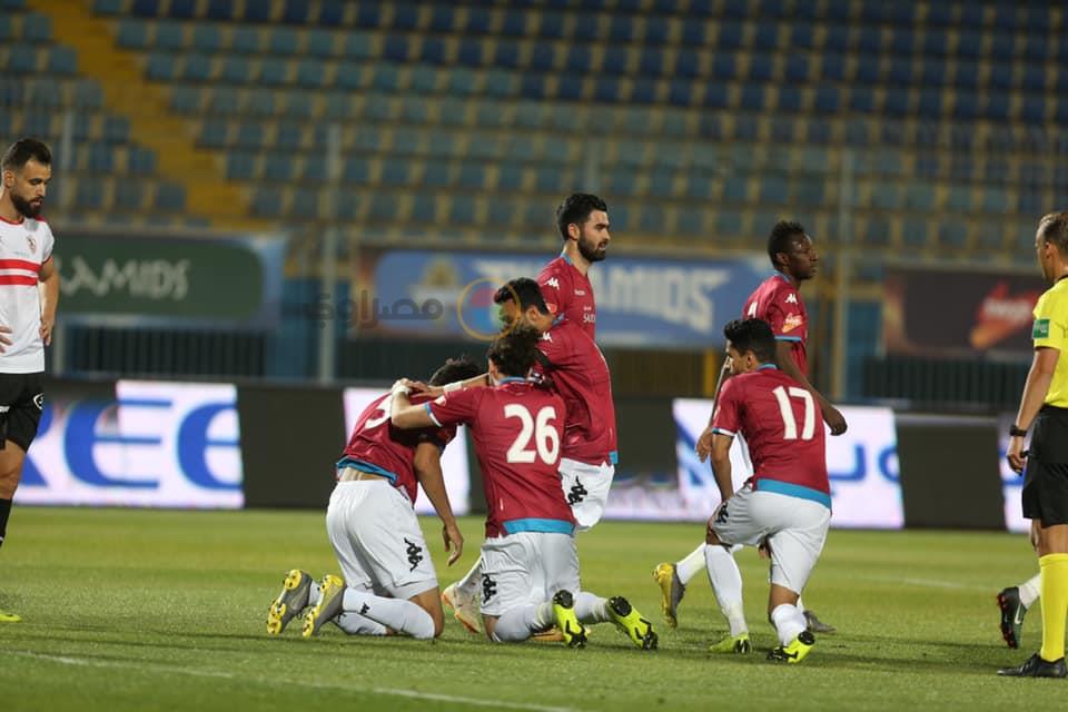 مباراة بيراميدز والزمالك