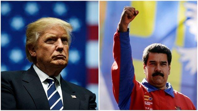 رئيس أمريكا و فنزويلا