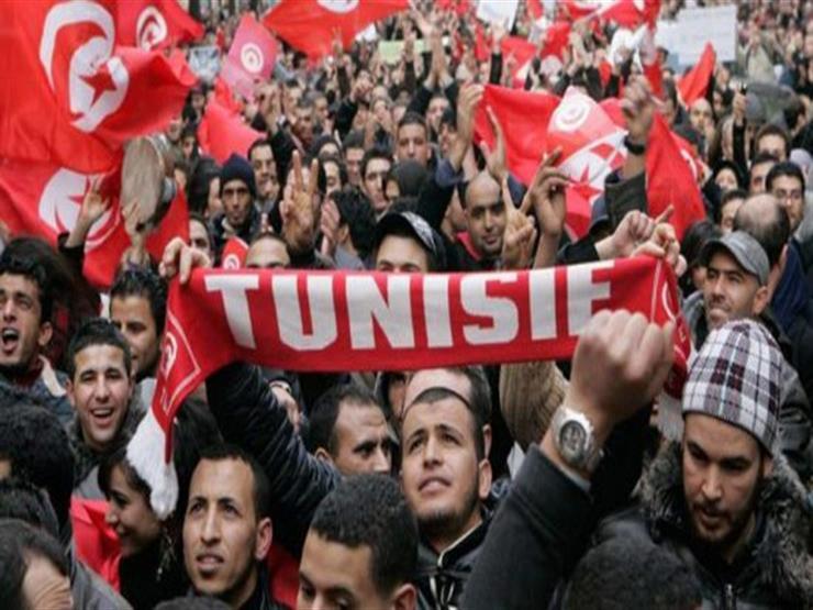 مظاهرات في تونس - صورة ارشيفية
