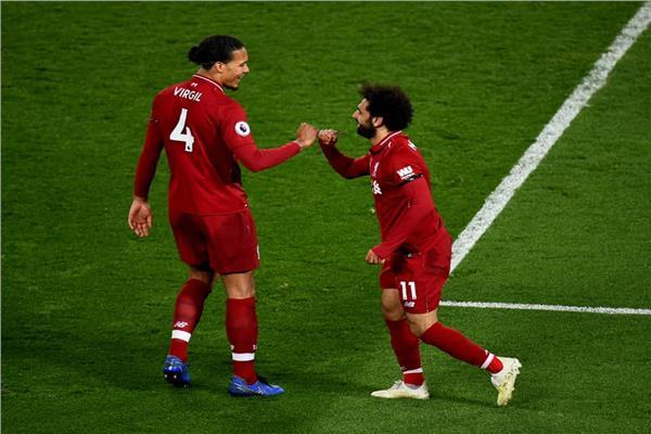 محمد صلاح و فان دايك