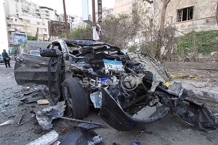 السيارة المفخخة التي استهدف بها الإرهابيون موكب مد