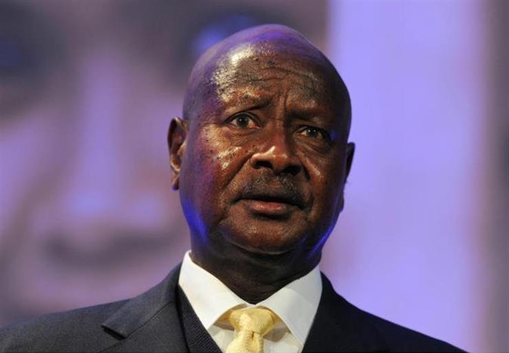 الرئيس الأوغندى يورى موسيفيني