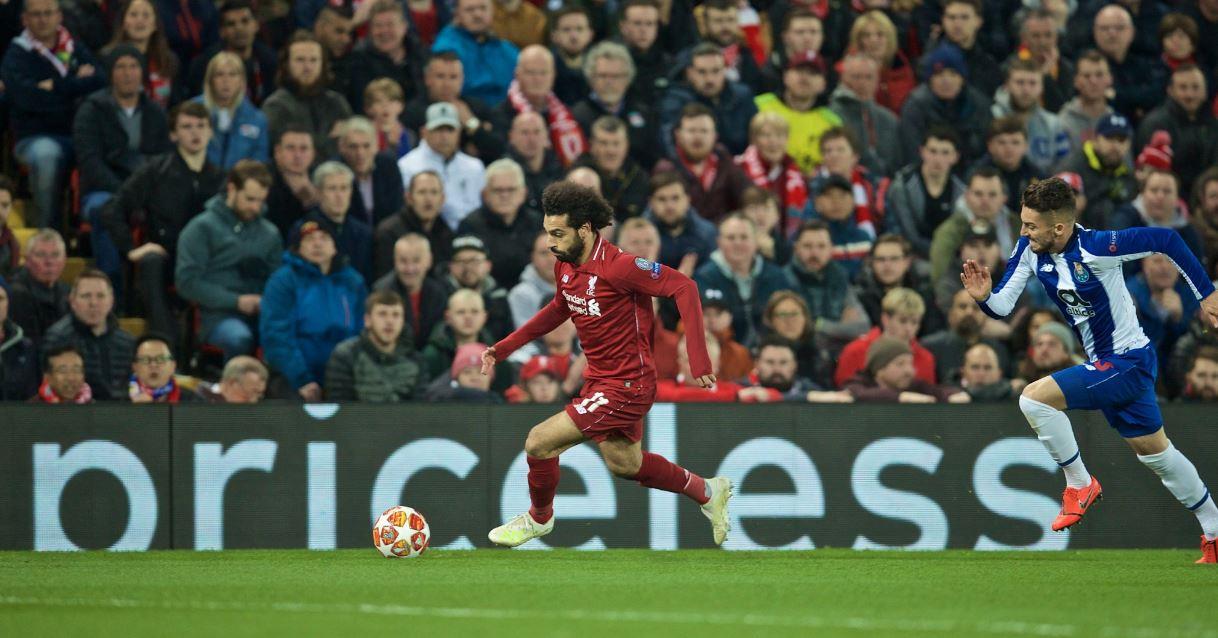 محمد صلاح أمام بورتو