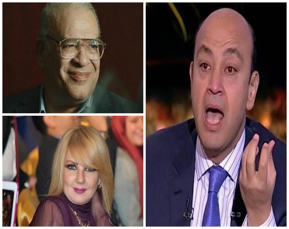 عمرو أديب وصلاح عبد الله وندي بسيوني