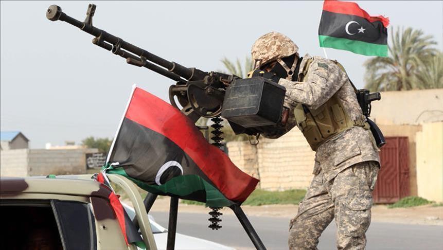 جانب من الأحداث في ليبيا