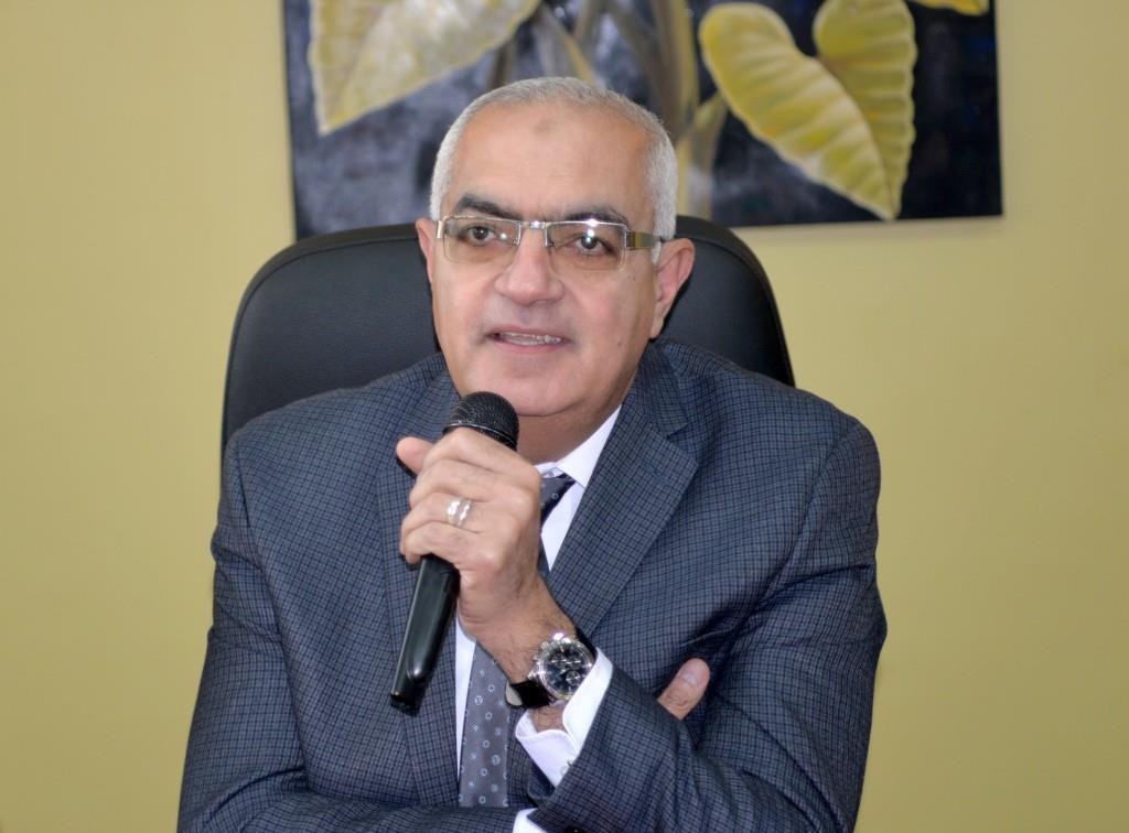 الدكتور أشرف عبدالباسط رئيس جامعة المنصور