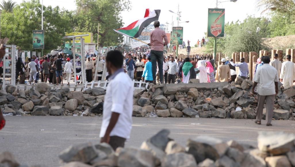 اعتصام المعارضة السودانية