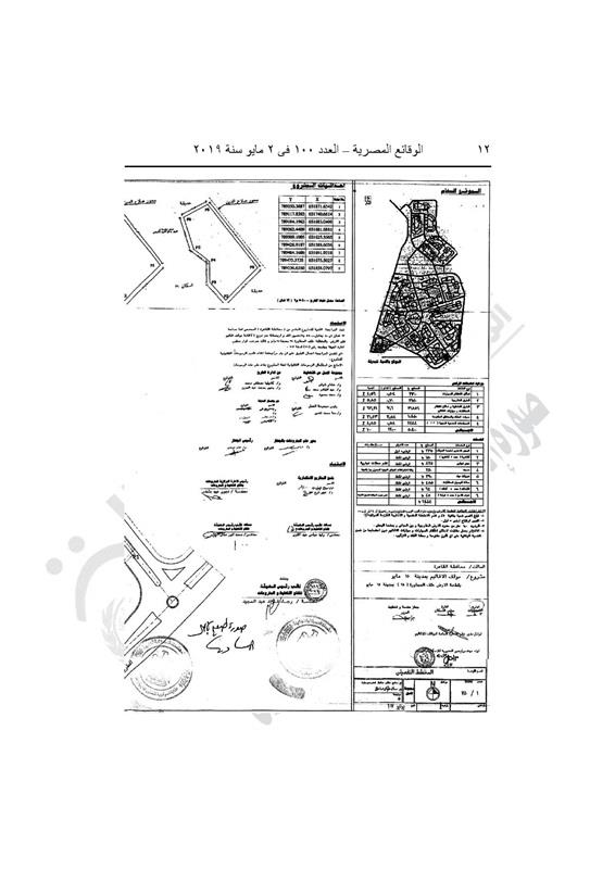 الإسكان تعتمد تصميم قطعة أرض لإقامة موقف الأقاليم بـ15 مايو (10)