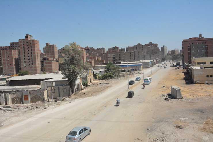  أعمال رصف وتطوير طريق طراد النيل