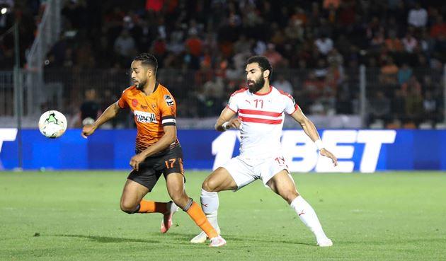 مباراة الزمالك ونهضة بركان