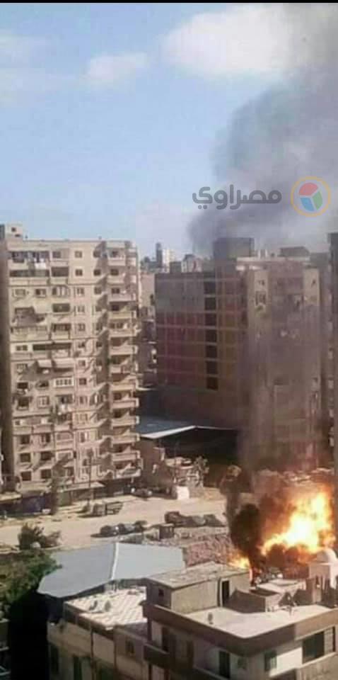 واقعة انفجار ماسورة غاز غربي الإسكندرية