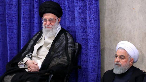 الرئيس الايراني و خامئني