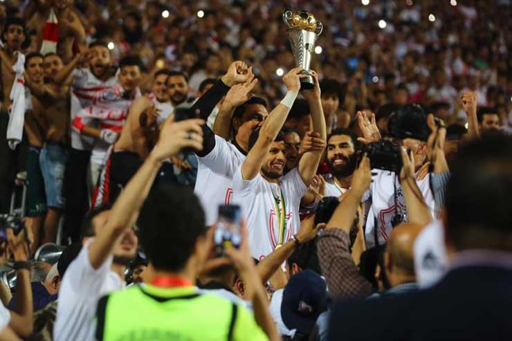 الزمالك بطل الكونفدرالية