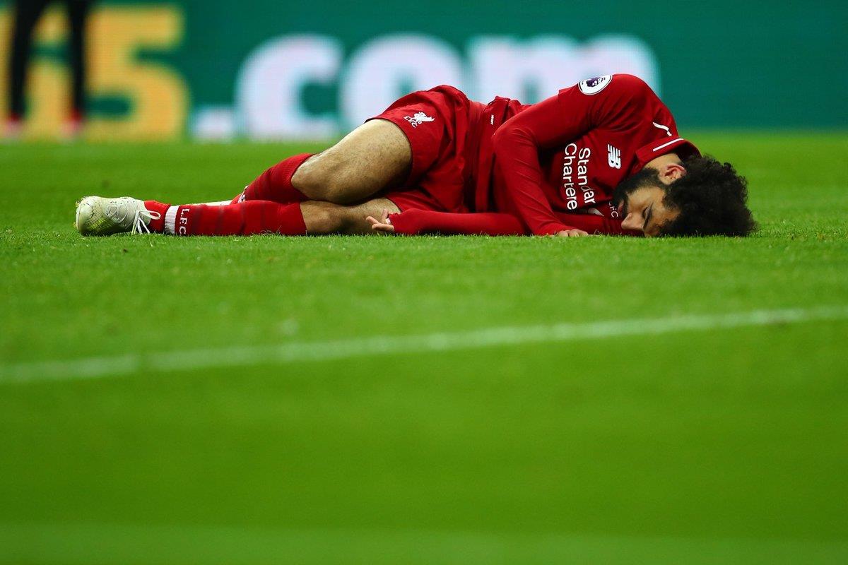 إصابة محمد صلاح