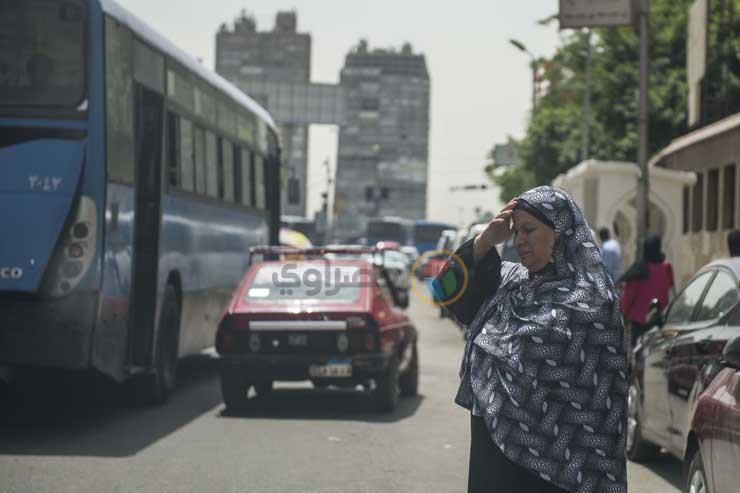 جانب من موجة الحر السابقة