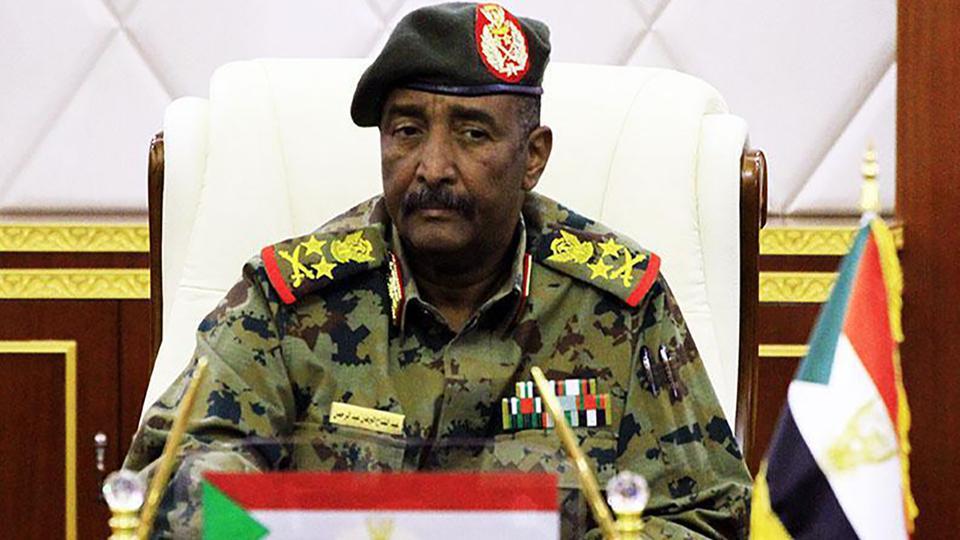  رئيس المجلس العسكري الانتقالي في السودان