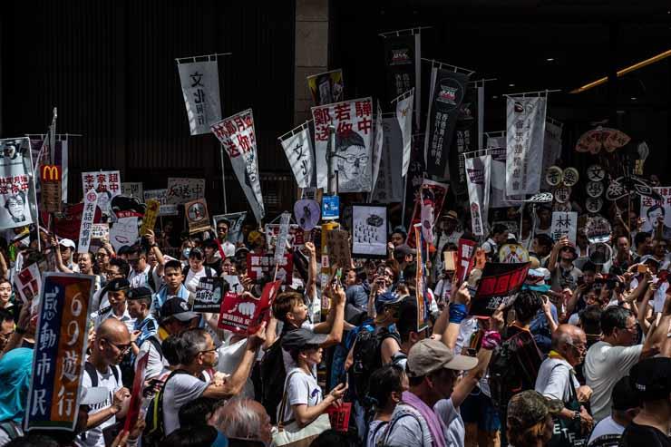 تظاهرات هونج كونج