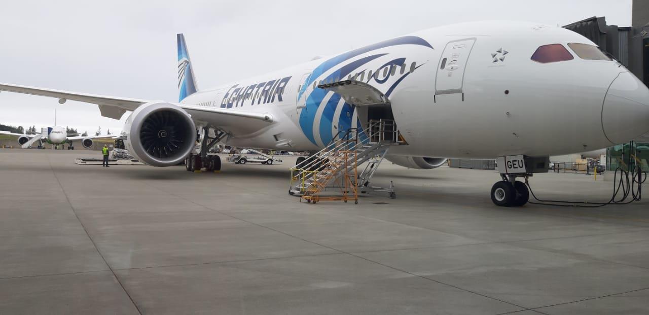 طائرة مصر للطيران الجديدة 